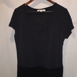 The Vanity Room T-shirt Mini Dress With Front pockets | Size M